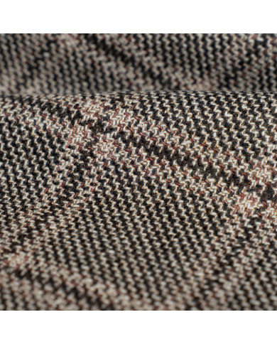 Tweed Loro Piana Windowpane din 100% Cașmir