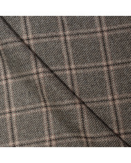 Tweed Loro Piana Windowpane din 100% Cașmir