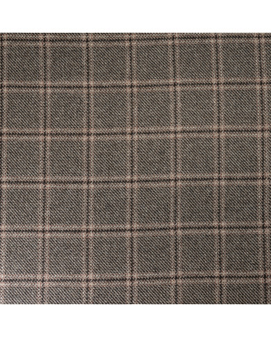 Tweed Loro Piana Windowpane din 100% Cașmir