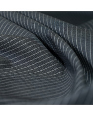 Loro Piana Grey Pinstripe