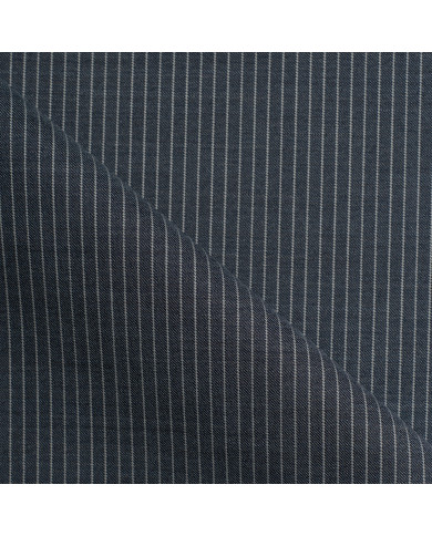 Loro Piana Grey Pinstripe