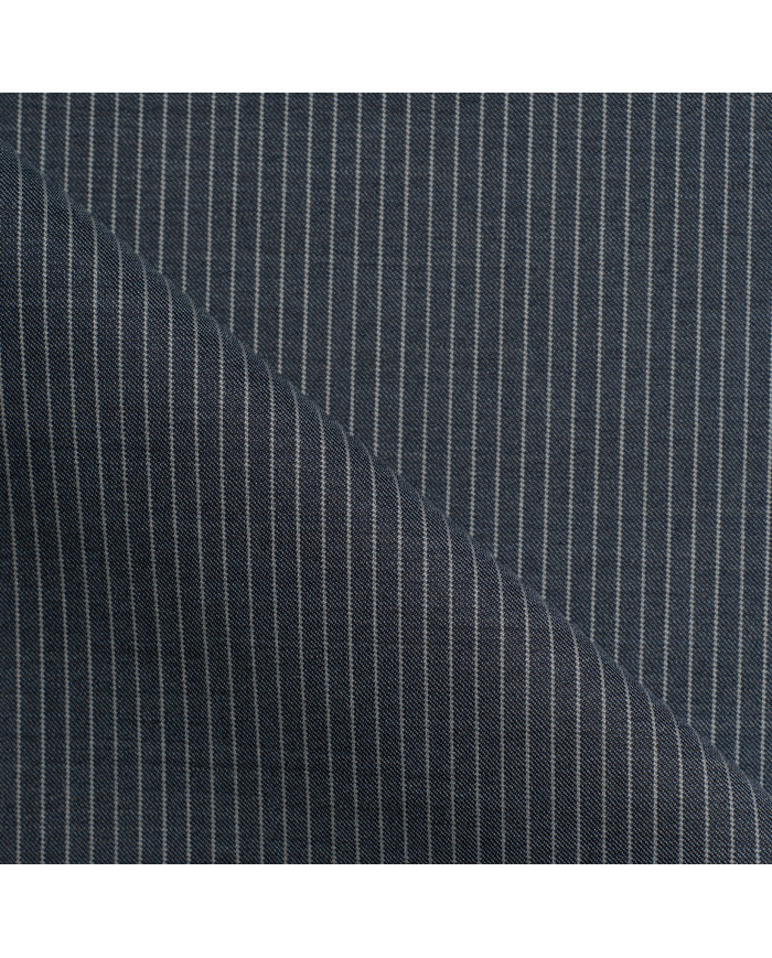 Loro Piana Grey Pinstripe