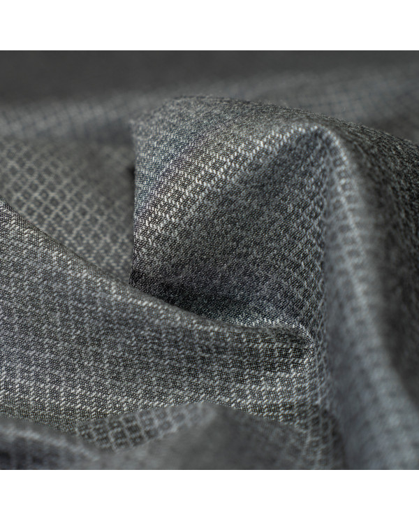 Loro Piana Silver Grid