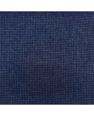 Stodă Tweed Pied de Poule Albastru cu Negru
