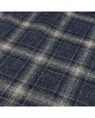 Stofă Windowpane din lână și mătase