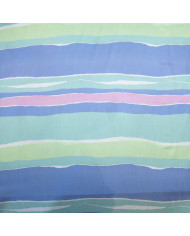 In cu vâscoză în dungi multicolore pastel
