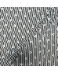Poplin cu floricele brodate