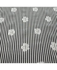 Poplin cu floricele brodate