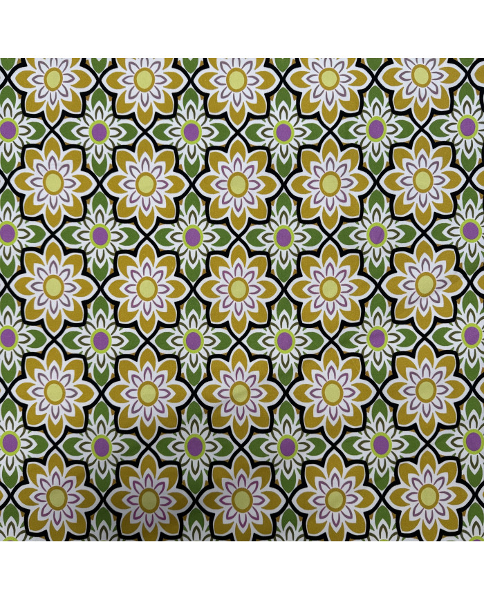 Doc elastic cu bumbac și vâscoză Lotus